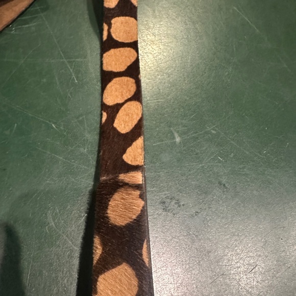 J. Crew Collection Cow Hide Leather Belt Tan Brown Genuine Leather Size Small - Picture 13 of 13